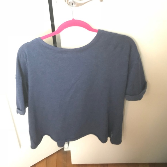 Victoria secret open back short sleeve sweatshirt. - Picture 2 of 2